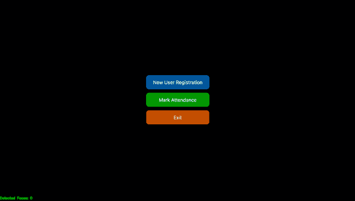 Attendance Management System by Face Detection