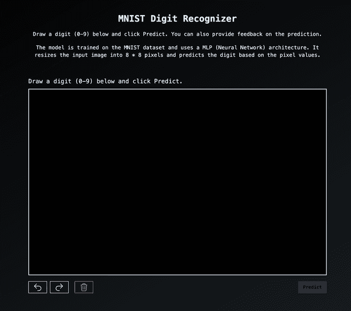 MNIST Digit Recognizer using MLP Nueral network